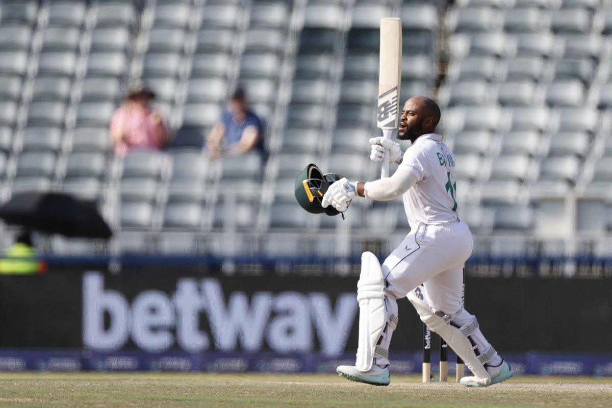 171 not out.

A captain's knock from Temba Bavuma 👏