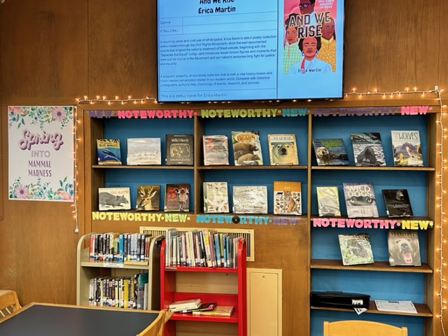 Cooper6Sms's tweet photo. Gearing up for #2023MMM Brackets are due today and resources are available in digital form as well as analog courtesy of the wonderful folks at the SMS Library. #scarsdalemspride https://t.co/ixNu2HGLxz