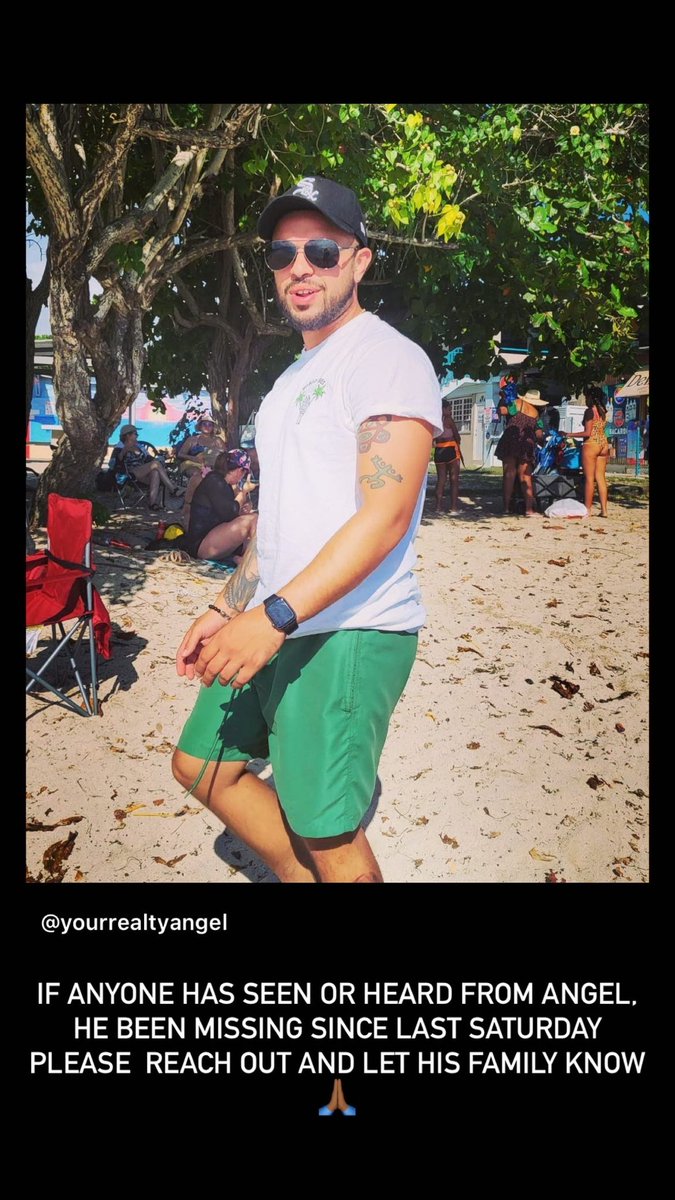 AllieDaly's tweet photo. ORLANDO/KISSIMMEE!!
My friend Angel is currently missing.
He was last seen on Saturday.  
If you have any information of his whereabouts or know anything,  PLEASE reach out to his family, they are worried about him. 
Bring my boy home 🙏🏾 https://t.co/4XDZxuKJIX
