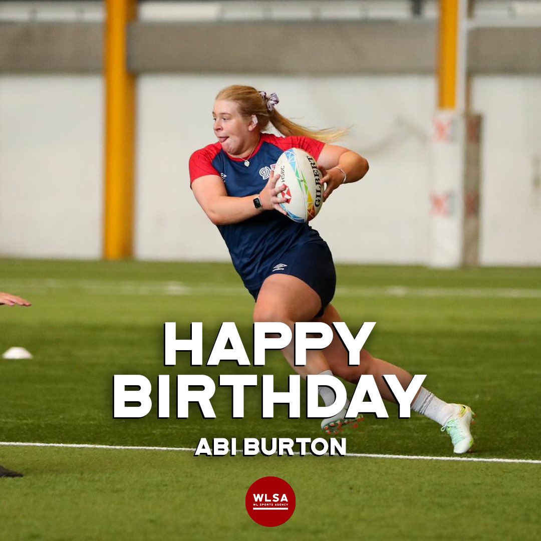 WLSportsAgency's tweet image. Belated happy birthday to our @GBRugbySevens client @AbiLucyBurton we hope you had a great day and we can’t wait to see you back out on the pitch doing what you do best!🔴🎁 #WeAreWLSA #BackYourself