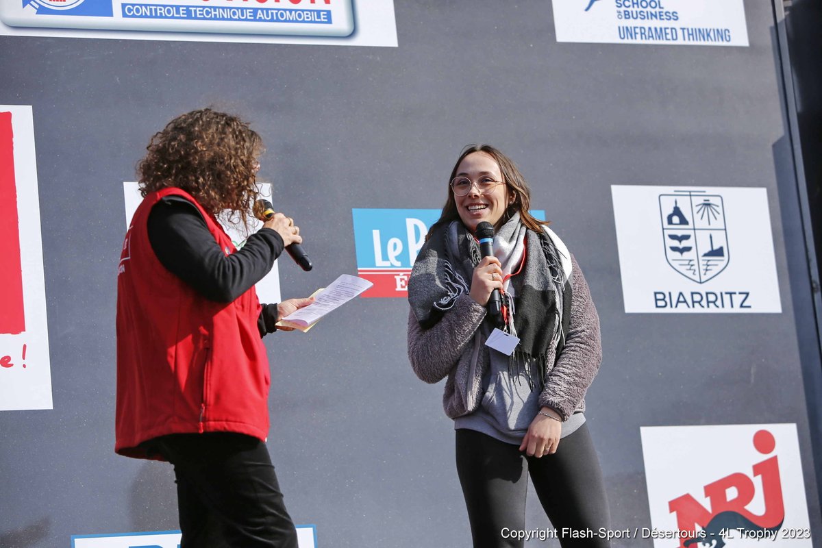 4L_Trophy's tweet photo. 𝗦𝘁𝘂𝗱𝘆𝗿𝗮𝗺𝗮 𝘅 #4ltrophy2023
—
🙏 Mille mercis à @studyrama, #partenaire média du rallye, qui était avec nous sur les pistes marocaines à l’occasion de la 26e édition du mythique raid #4ltrophy ! 🏜️ https://t.co/OhD4eZxMtK