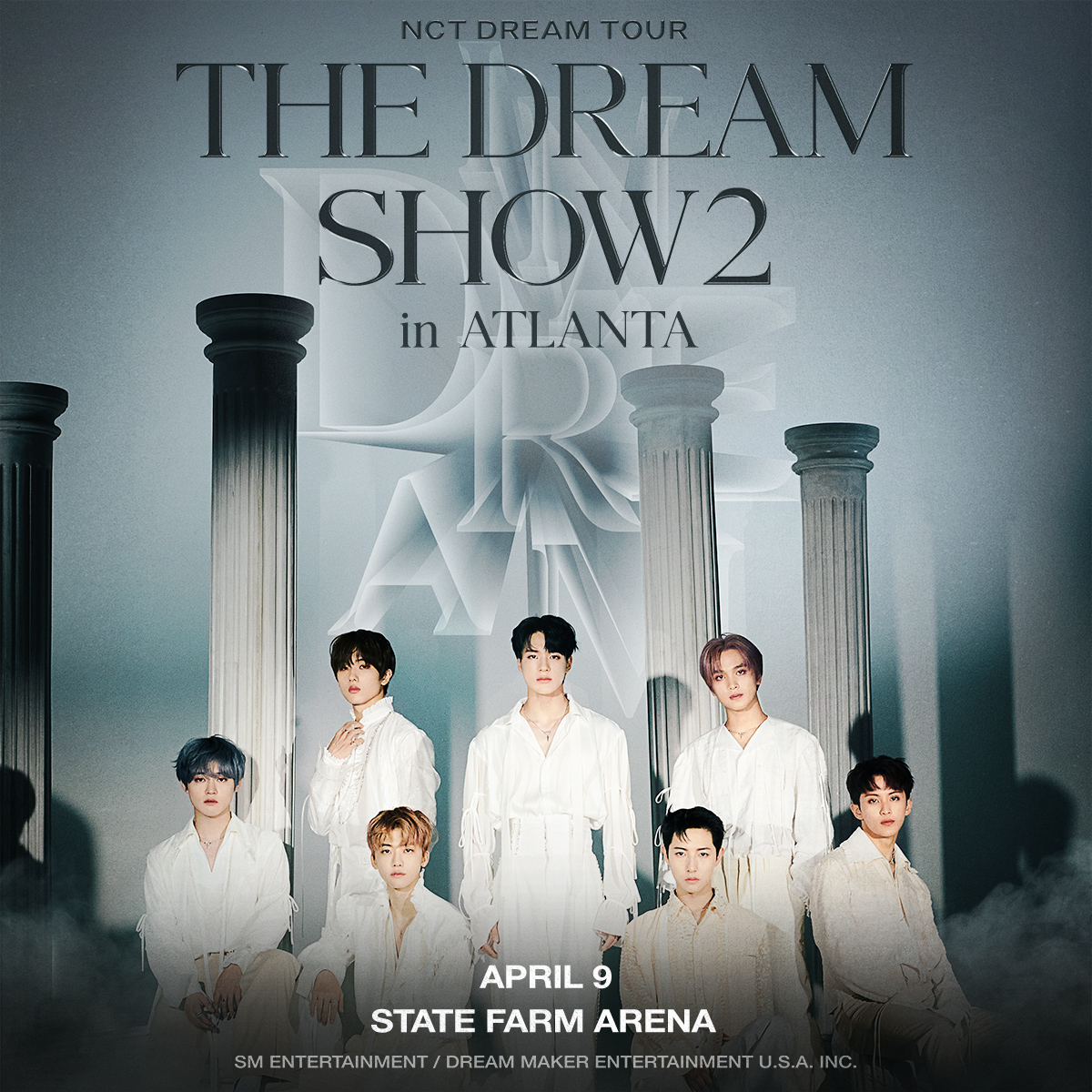 on sale now 🔥 @NCTsmtown_DREAM on sunday, april 9th at the State Farm Arena grab tickets here: bit.ly/3JexQNA 🫰🏼💕