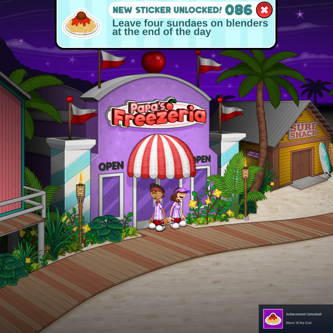 Flipline Studios on Twitter "Sneak Peek Papa's Freezeria Deluxe