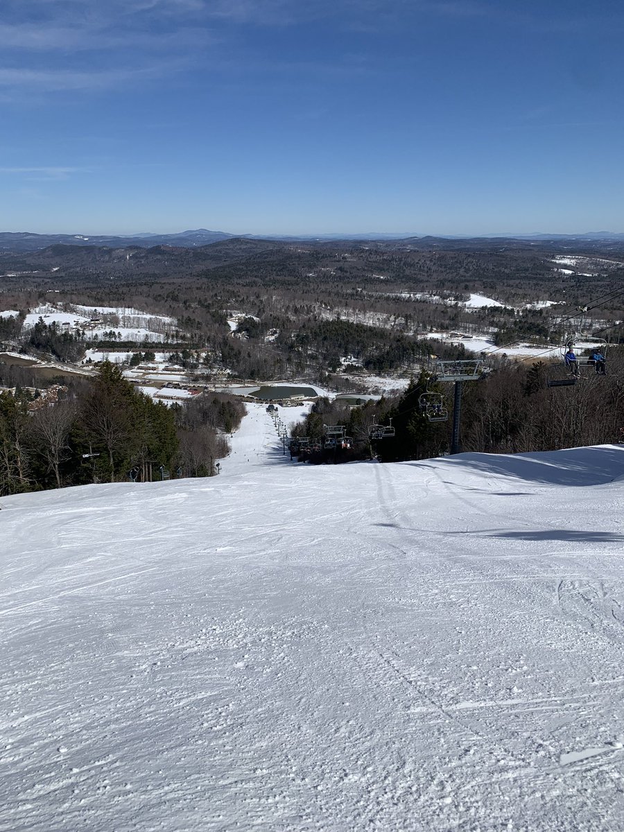 Just endless laps off the Rocket @CROTCHED_MTN Spring skiing is unreal right now @SkiNewHampshire @SKITHEEAST