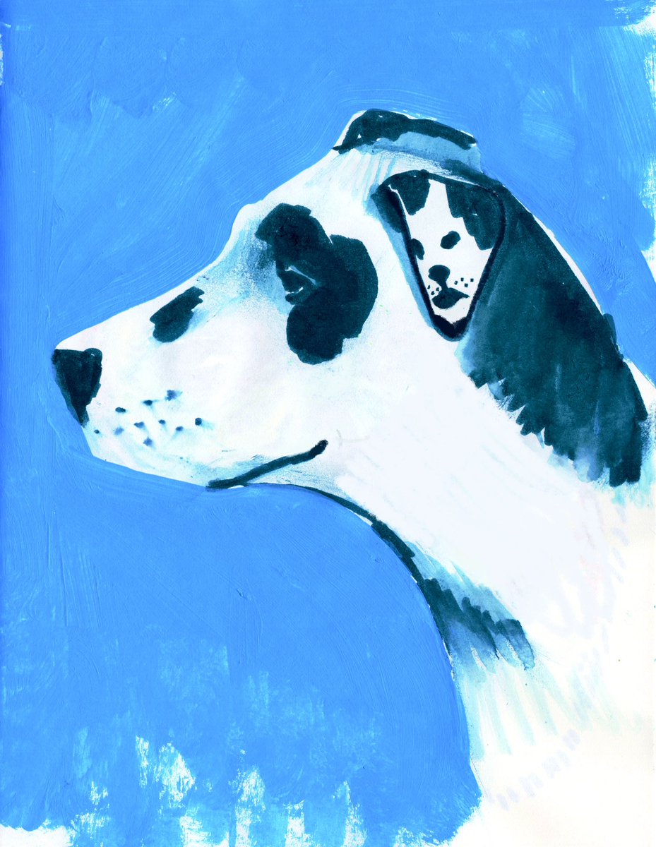 「Dog² 」|Jonathan Wolfeのイラスト