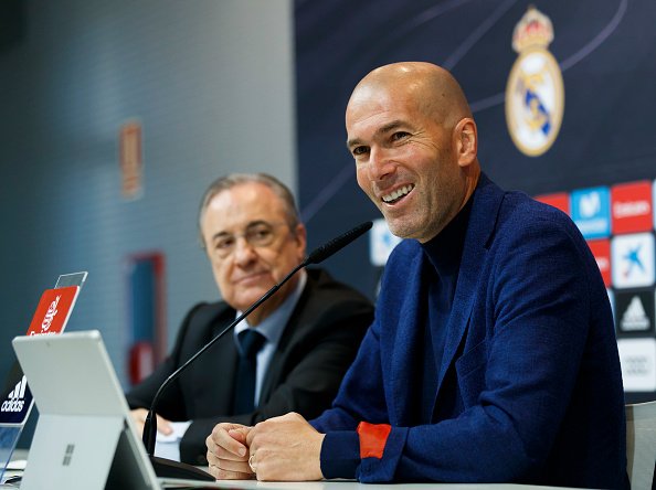 If you ever feel unrecognised, just remember Zinedine Zidane joined Real Madrid as an 'emergency coach' back in 2016