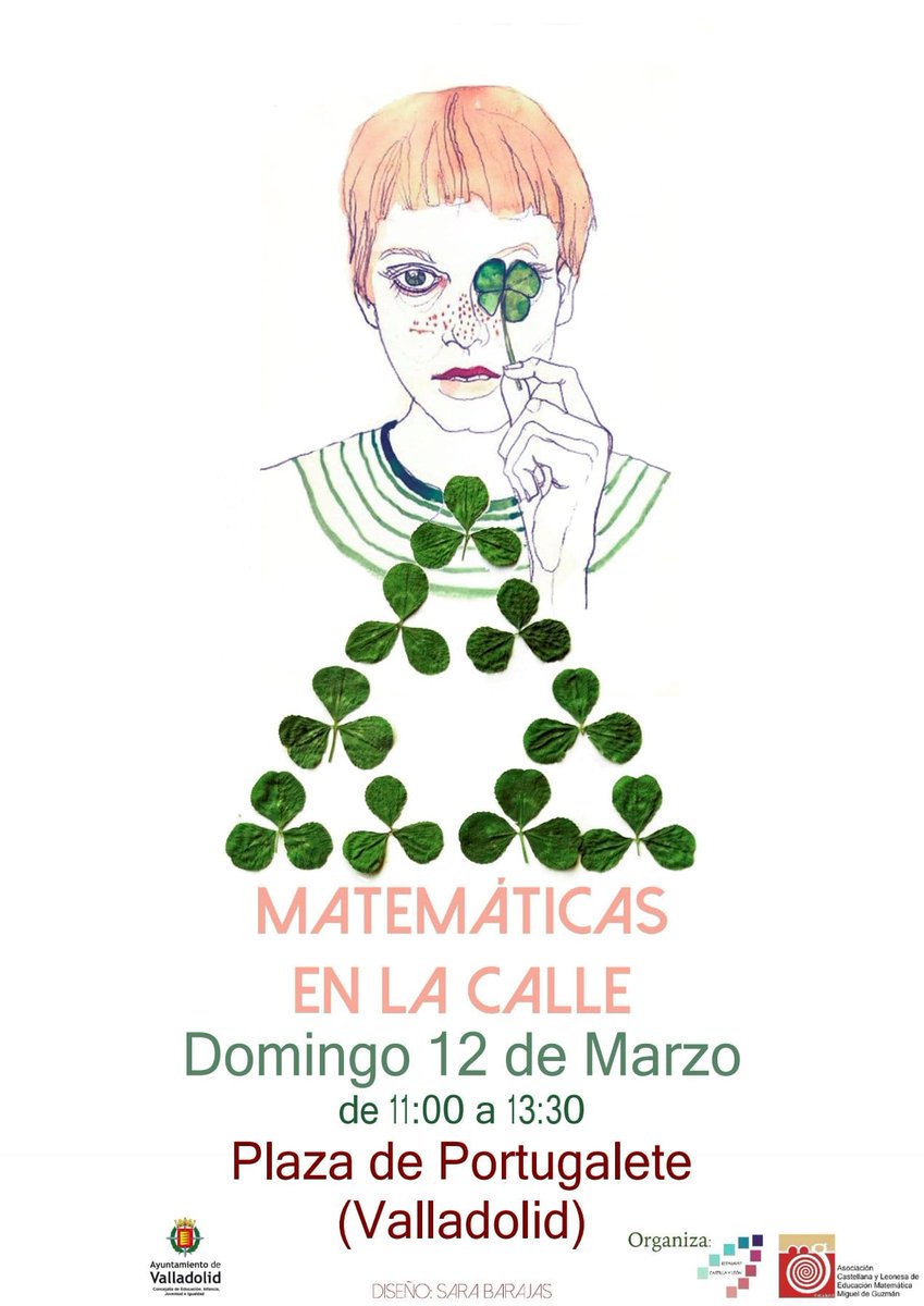 ¡Buen plan para pasar un domingo entretenido! ¿Os animáis?🔢🧮
#matesporTodasPartes
<a href="/socylemva/">Socylem Valladolid</a> <a href="/EstalmatVall/">EsTalMat Valladolid</a> <a href="/mates_CFIEVA/">Javier vicente</a> <a href="/cfievalladolid/">CFIE VALLADOLID</a> <a href="/educacyl/">Educación JCyL</a>