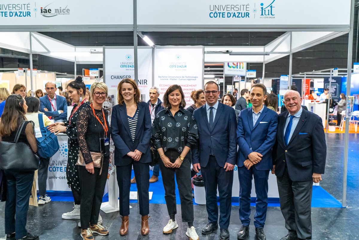 Université Côte d'Azur (@univ_cotedazur) on Twitter photo 10 Mars - Inauguration du Salon de l’apprentissage. Les futurs étudiants ont pu découvrir l’offre de formation d’<a href="/Univ_CotedAzur/">Université Côte d'Azur</a> et participer à des jobs dating . 🎓 <a href="/NatachaChicot/">Natacha Chicot</a> <a href="/anthony_borre/">Anthony Borré</a>
<a href="/MagaliAltounian/">Magali Altounian</a>
<a href="/BernardAsso/">Bernard Asso</a> 10 Mars - Inauguration du Salon de l’apprentissage. Les futurs étudiants ont pu découvrir l’offre de formation d’<a href="/Univ_CotedAzur/">Université Côte d'Azur</a> et participer à des jobs dating . 🎓 <a href="/NatachaChicot/">Natacha Chicot</a> <a href="/anthony_borre/">Anthony Borré</a>
<a href="/MagaliAltounian/">Magali Altounian</a>
<a href="/BernardAsso/">Bernard Asso</a>