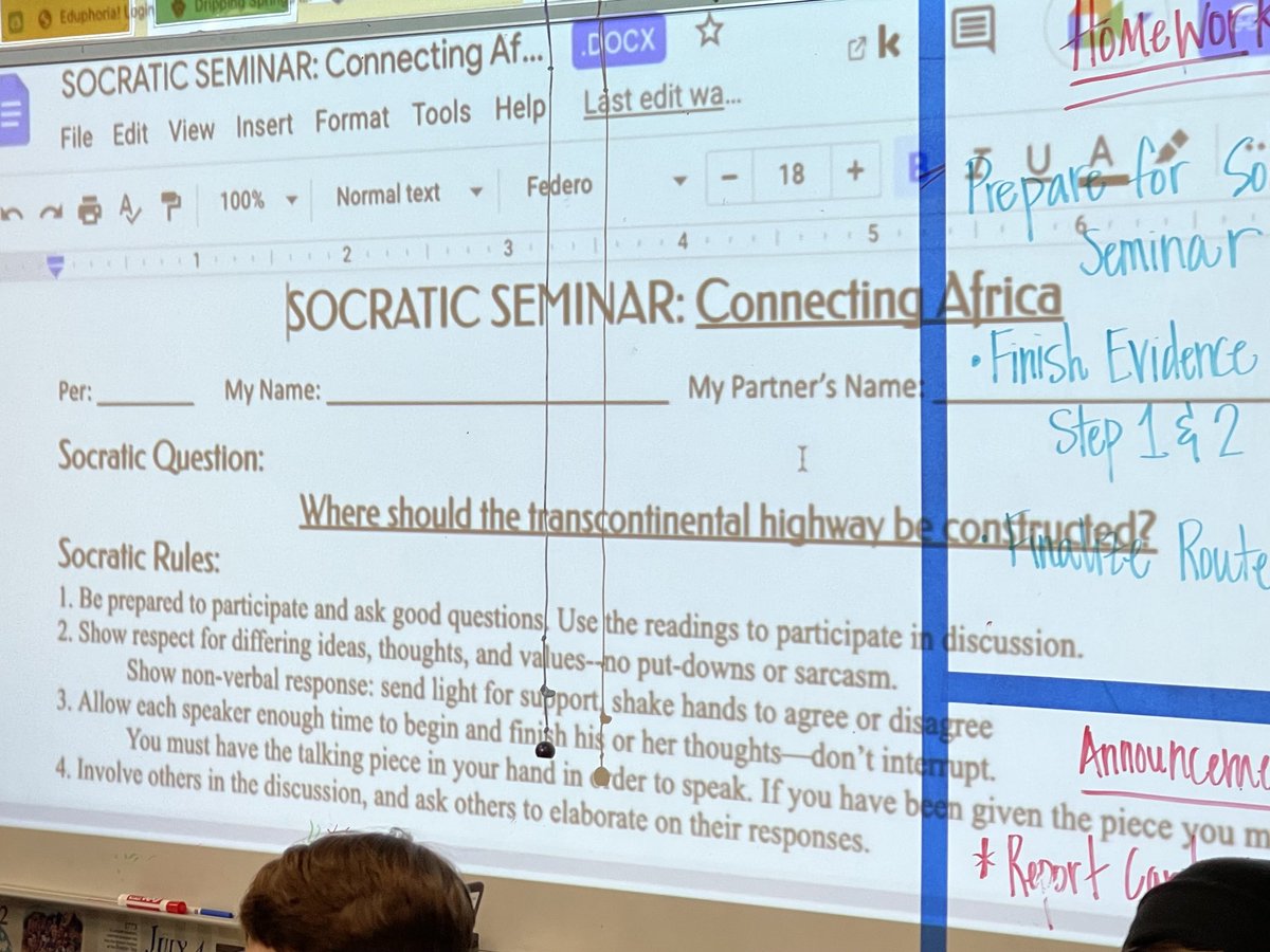 lancasteredu21's tweet photo. Happening now: active learning and purposeful student talk during a Socratic Seminar in 6th grade @DSMStigers ! Way to go Ms. Morris! #fridaybeforespringbreak @maphiesa @DSISDHollyMK @DSISD https://t.co/Pj2pKWHJIk