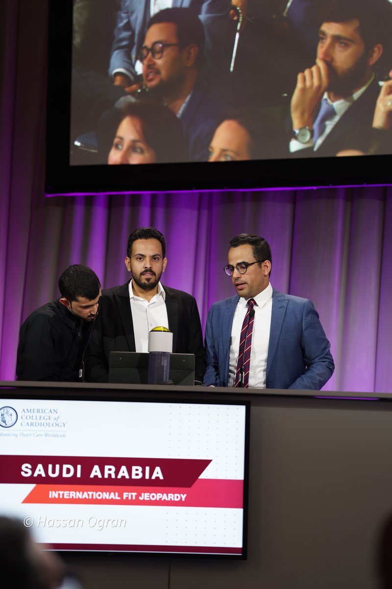 That success of our team 🇸🇦 and colleagues in the FIT International Chapters Jeopardy in #ACC23 reflects the power of Cardiology training in Saudi Arabia. It's a testament to the hard work and dedication of the individuals involved, as well as the quality of the training programs