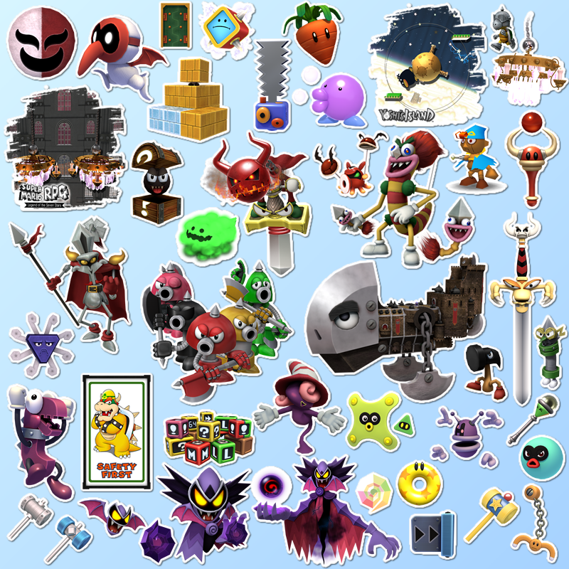 Happy #MAR10 Day! As you can tell, the #SuperMario series is one of my favorites. If you're looking for Mario 3D models to play with, I've made dozens of them! You can download all of them from the Models Resource, bones and all. #3dArt