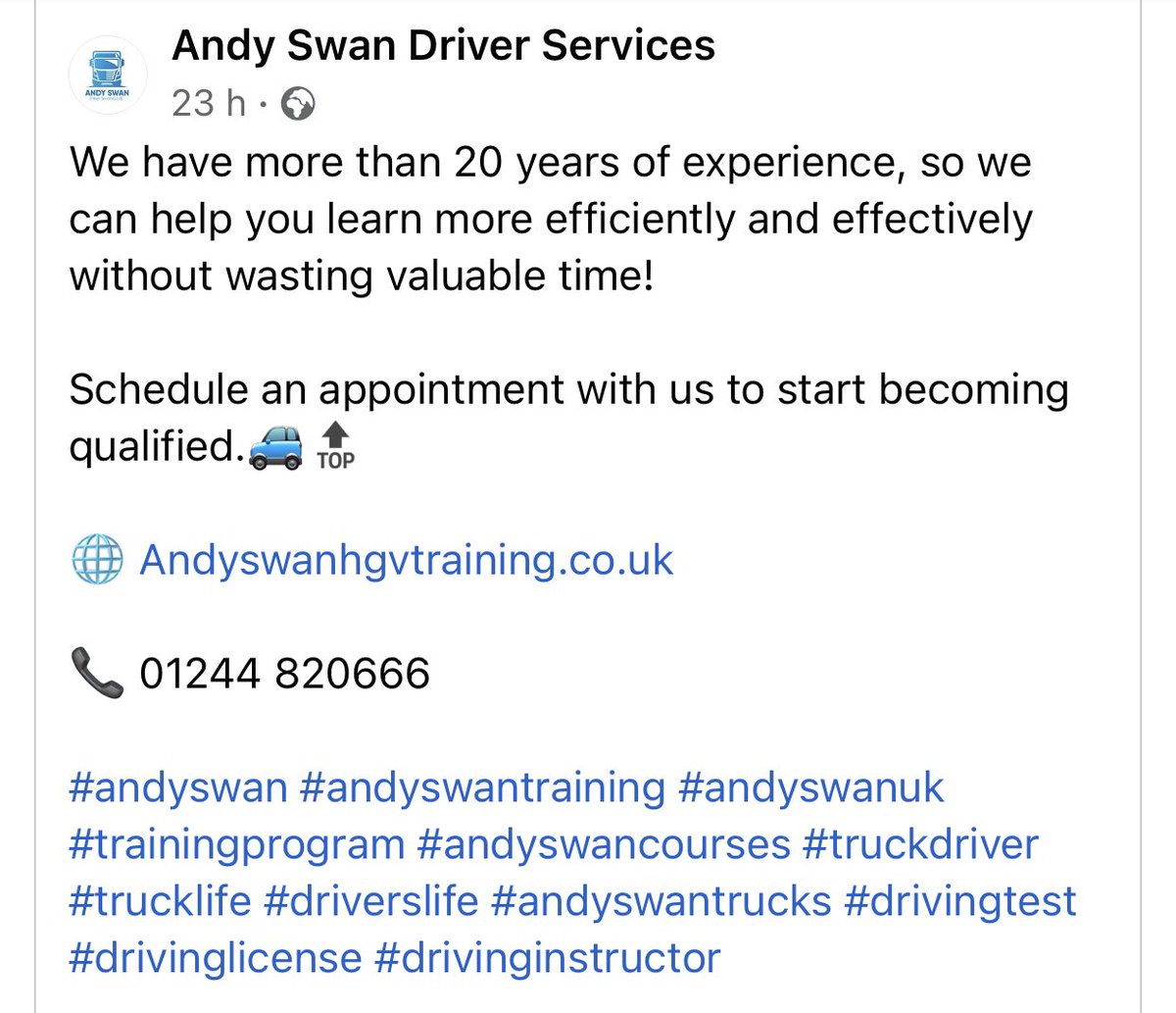 madphilhorton's tweet image. Andy Swan Driver Services  #hgv #cpctraining #hgvinstruction #trucklife