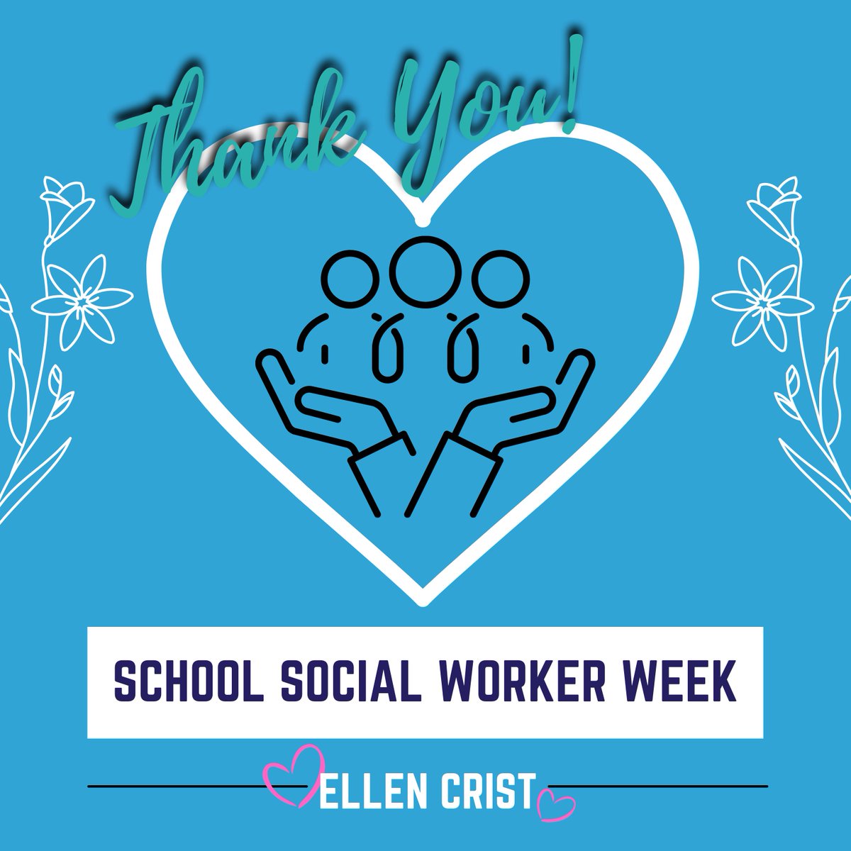 PoquosonSchools's tweet photo. We are very excited to recognize our school social worker: Ellen Crist.
Her work with students and families is incredible and we are ever-grateful for all that she does for our division!
#WeRise2023 #SSWWeek2023 #AmazingTeammate https://t.co/6tjMwsa55o