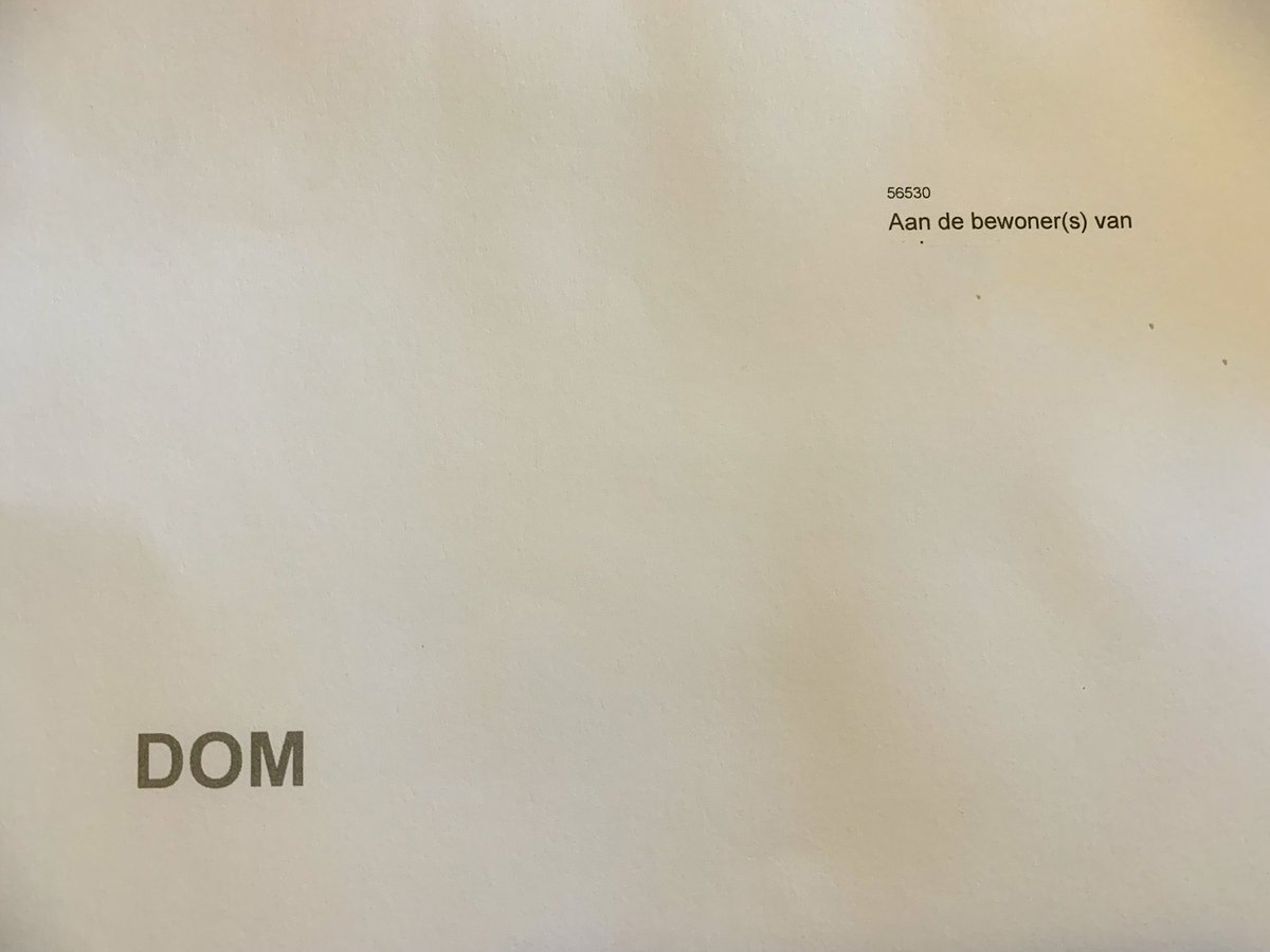 janhdevries's tweet image. Vandaag de kandidatenlijsten voor de verkiezingen gekregen met bijbehorende adresbrief