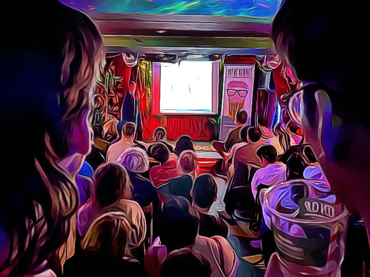 EloScicomm's tweet photo. @Emre_Yavuz_21 @hannahmdouglass @Imperial_PRG @BeckleyResearch @ProfDavidNutt @RCarhartHarris @DavidErritzoe @Imperial_MHRN @ImperialBrains @clerkenwell_uk @pintofscience @pintsworld I even had a bit of cartoon fun with it, it's my fav from #pint22, well done! Thank you so much for allowing us to use it and for having organised the festival ! https://t.co/0oZV7VOcwT