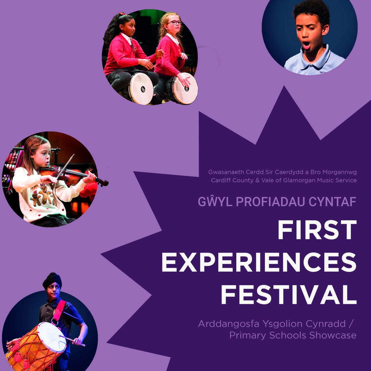 CF Music Education/Addysg Gerdd CF (@cerddcf) on Twitter photo We are excited to be launching our #Firstexperinces Spring showcase festival in association with @gwascerddcymru and <a href="/musicforyouth/">Music for Youth</a>.
Come and join us to hear our Foundation Orchestra, Training and Youth Choirs, Strings, Wind Band and much more.
20-21st March in <a href="/stdavidshall/">St David's Hall</a> We are excited to be launching our #Firstexperinces Spring showcase festival in association with @gwascerddcymru and <a href="/musicforyouth/">Music for Youth</a>.
Come and join us to hear our Foundation Orchestra, Training and Youth Choirs, Strings, Wind Band and much more.
20-21st March in <a href="/stdavidshall/">St David's Hall</a>