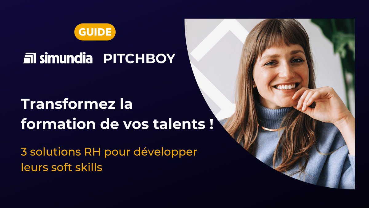 GUIDE : 3 solutions #RH pour développer les #softskills de vos talents

simundia.com/livre-blanc/3-…