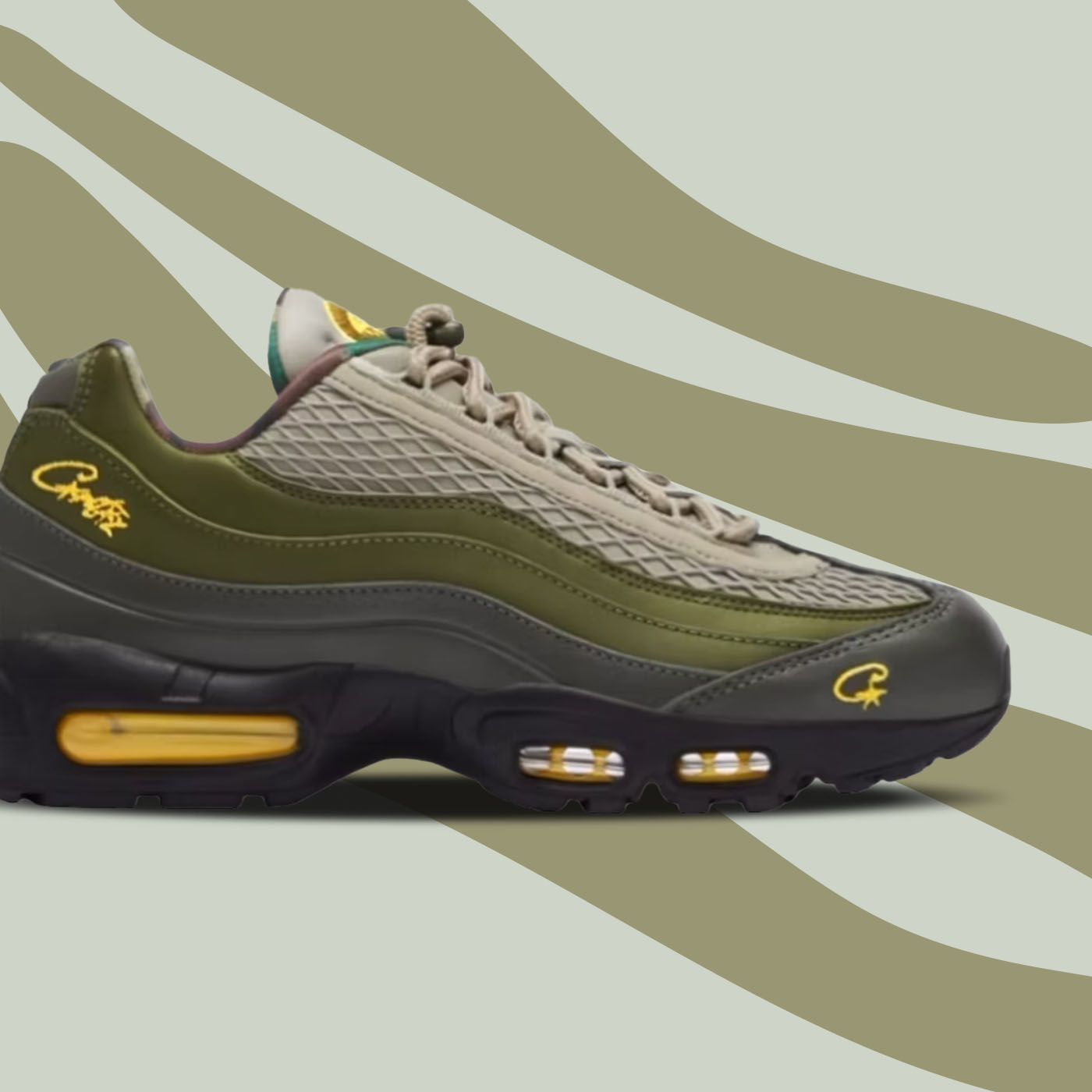 Nike air max 95 carbon cheap green