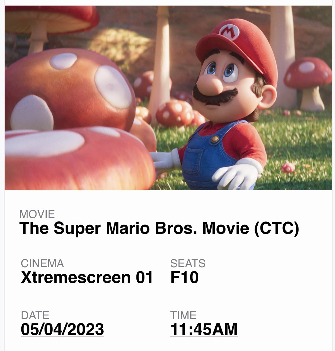 MariahWolves's tweet image. // Happy Mar10 day, just booked my ticket for the Mario movie for early next month, can’t wait for it.!

#Mar10 #SuperMarioBrosMovie