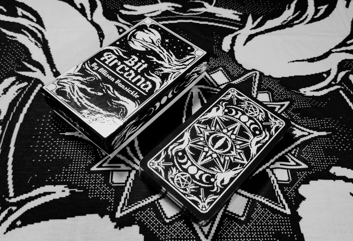 astrawitch's tweet photo. 🕯 The Bit Arcana 🕯

Second Print Pre-Orders are now open https://t.co/0NXn9WYB5z