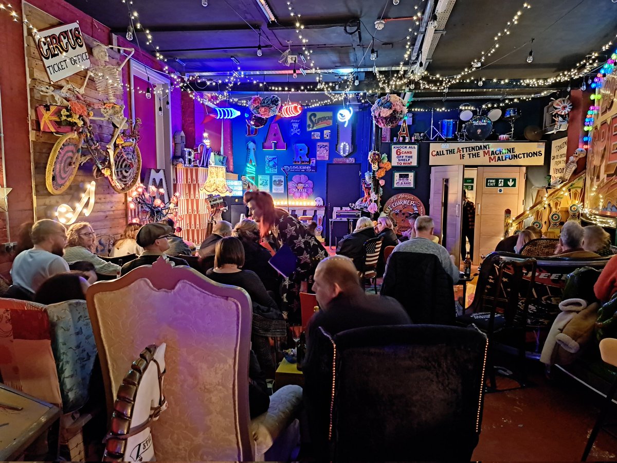 Lockwoodbp22's tweet photo. Our first visit to 20th Century Speedway to see magic and comedy. What a proud night to enjoy all the effort put in to making the venue so beautiful. Here is our contribution https://t.co/SKVvcPGM7J #surveyor #renovation https://t.co/O8c7T4CyAP