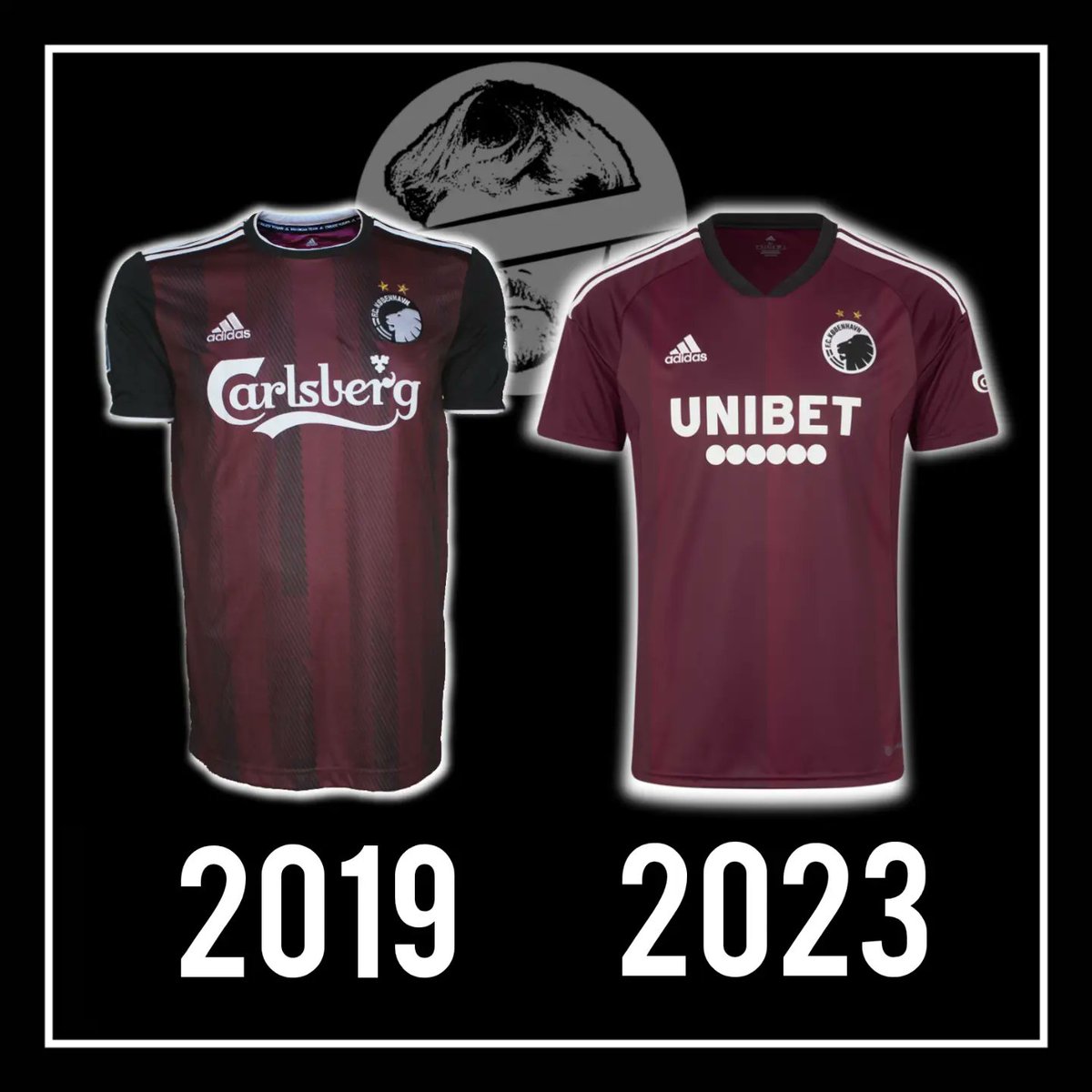 PaaTribunen's tweet photo. FCK MED ENDNU ET REMAKE

FCK fortsætter med at lave en ny version af en tidligere teøje. 
For tredje trøje-release i streg, må vi nemlig konstatere, at der er tale om et remake af tidligere trøje.

Se tråd.

Hvad tænker I om tendensen? Fedt eller uinspirerende?

#fcklive https://t.co/1JprOa0ra7