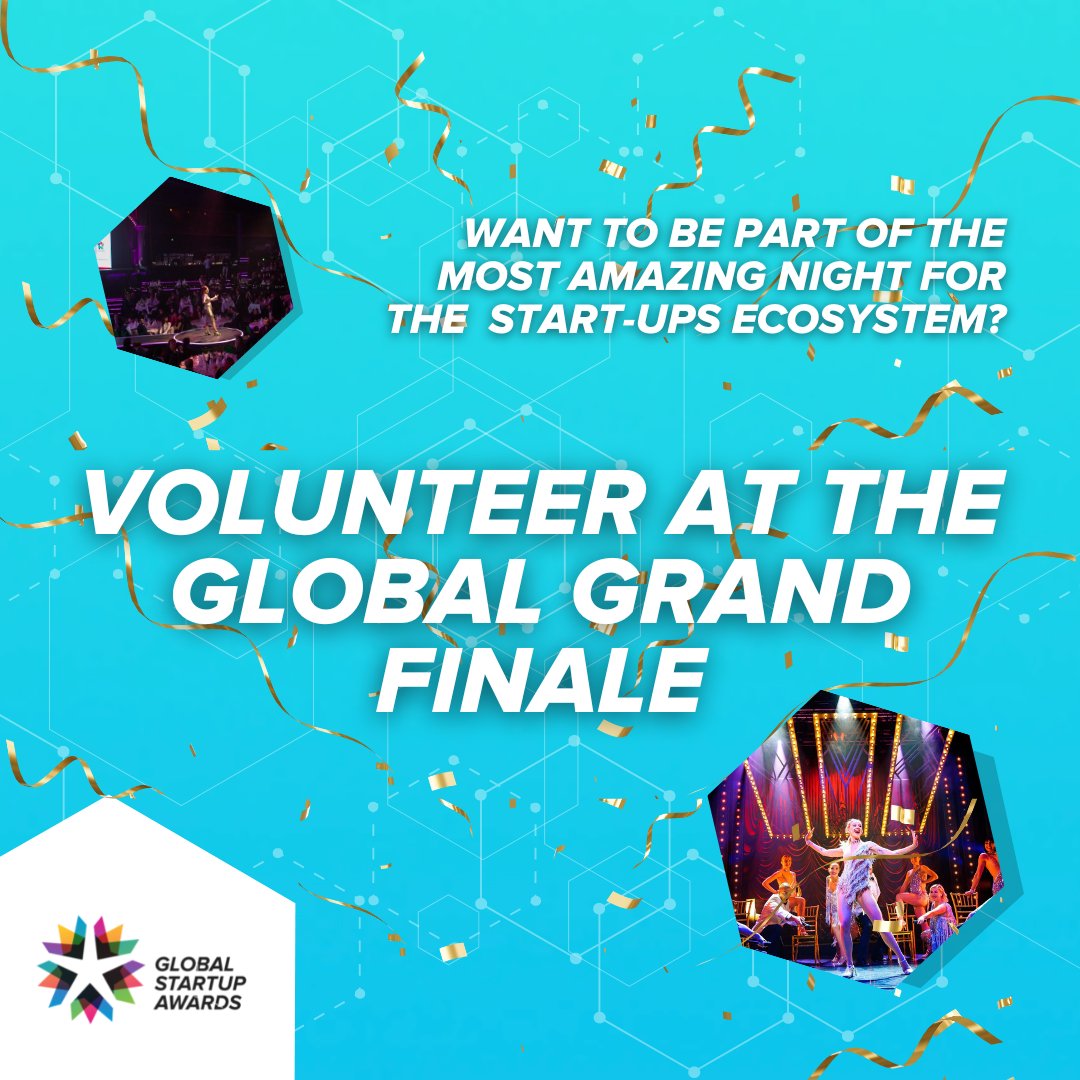 Don´t miss this amazing opportunity to be a part of the Global Grand FInale ! 😍 For more information or to sign up, please write to this e-mail: globalfinale@globalstartupawards.com