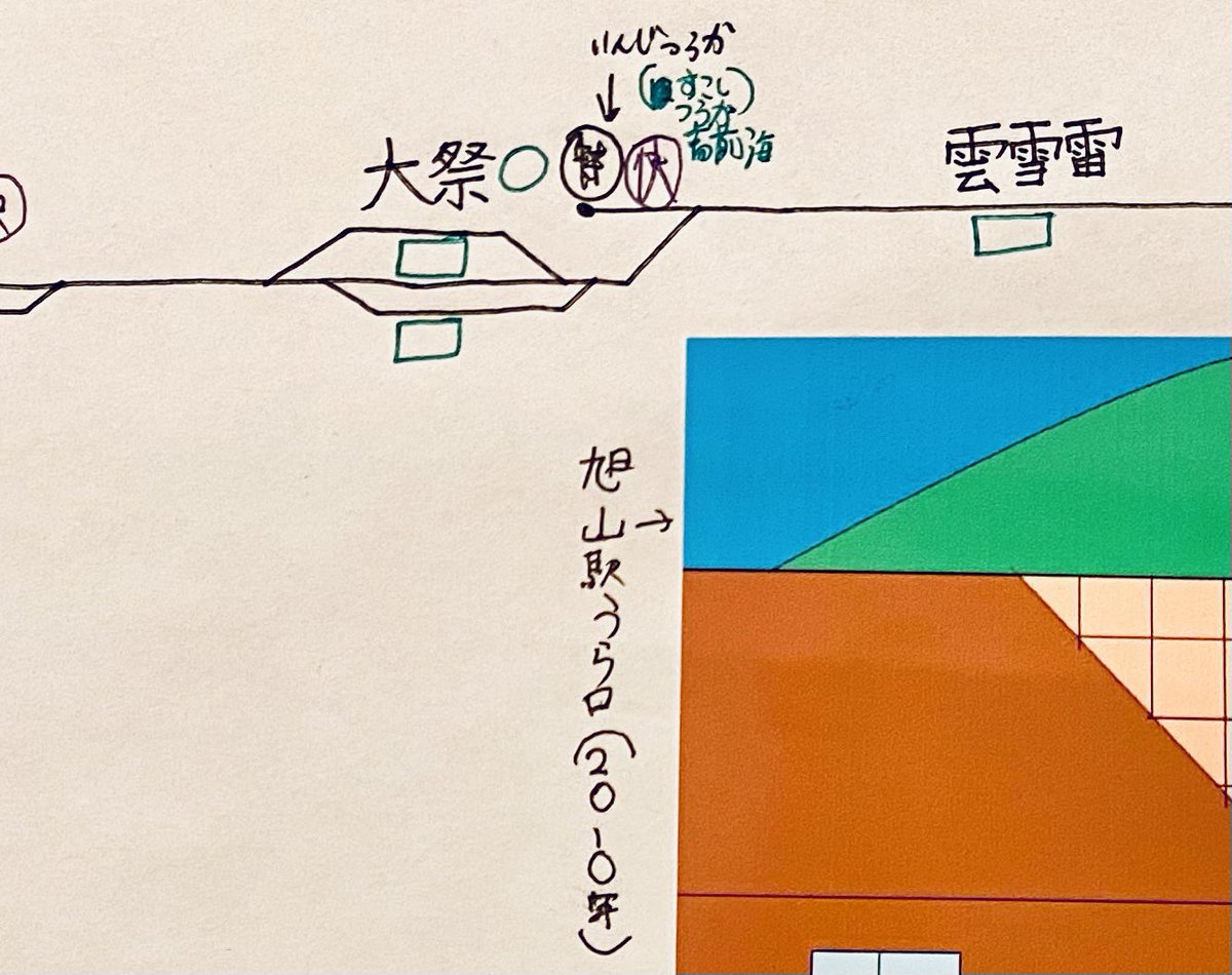 証拠になるか分からないけど、一応💭
2010年の記載があるので、2001年生まれの自分は当時9歳、小学4年生のときの空想路線図です!記憶もちゃんと残ってます...暇さえあればずっと描いてました✍🏻
(たまにパソコンで駅舎も描いてた) https://t.co/p98xR7NZNe 