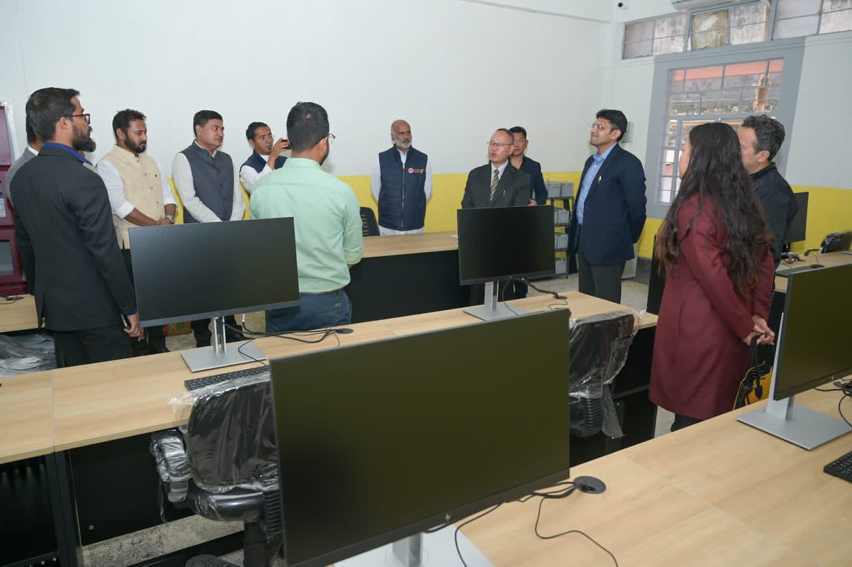 Today, successfully inaugurated Digital Design Lab at Don Bosco Technical School, Shillong. Another small, yet significant step towards Digital &amp; 4.0 Industry journey of North Eastern Region - where a sea of opportunities wait.