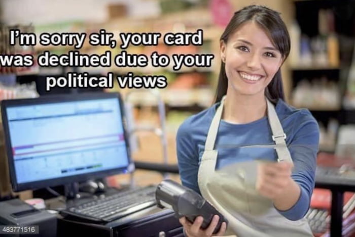 zippy1979's tweet image. CBDCs can be used to shut off people from the economy based on their political affiliations. Bitcoin fixes this

#CDBC #bitcoin #polygon $MATIC #0xPolygon #shitpost $BTC #cryptocurrency #ethereum $ETH #bearmarket 👻