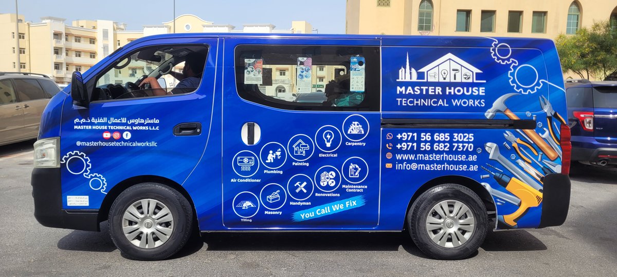 ColorFabAdv's tweet photo. Vehicle Branding
#VehicleGraphics #VanBranding #VanVinylWrap #CarBranding #CarStickers #CarGraphics #VanWrapping #VanGraphics #BusBranding #BusWrapping #BusStickers #VehicleWrapping #CarDecals #VehicleAdvertisement #CarSign #VehicleBranding #Dubai #UAE 
https://t.co/6zRYUkI64n https://t.co/i107pwDnju