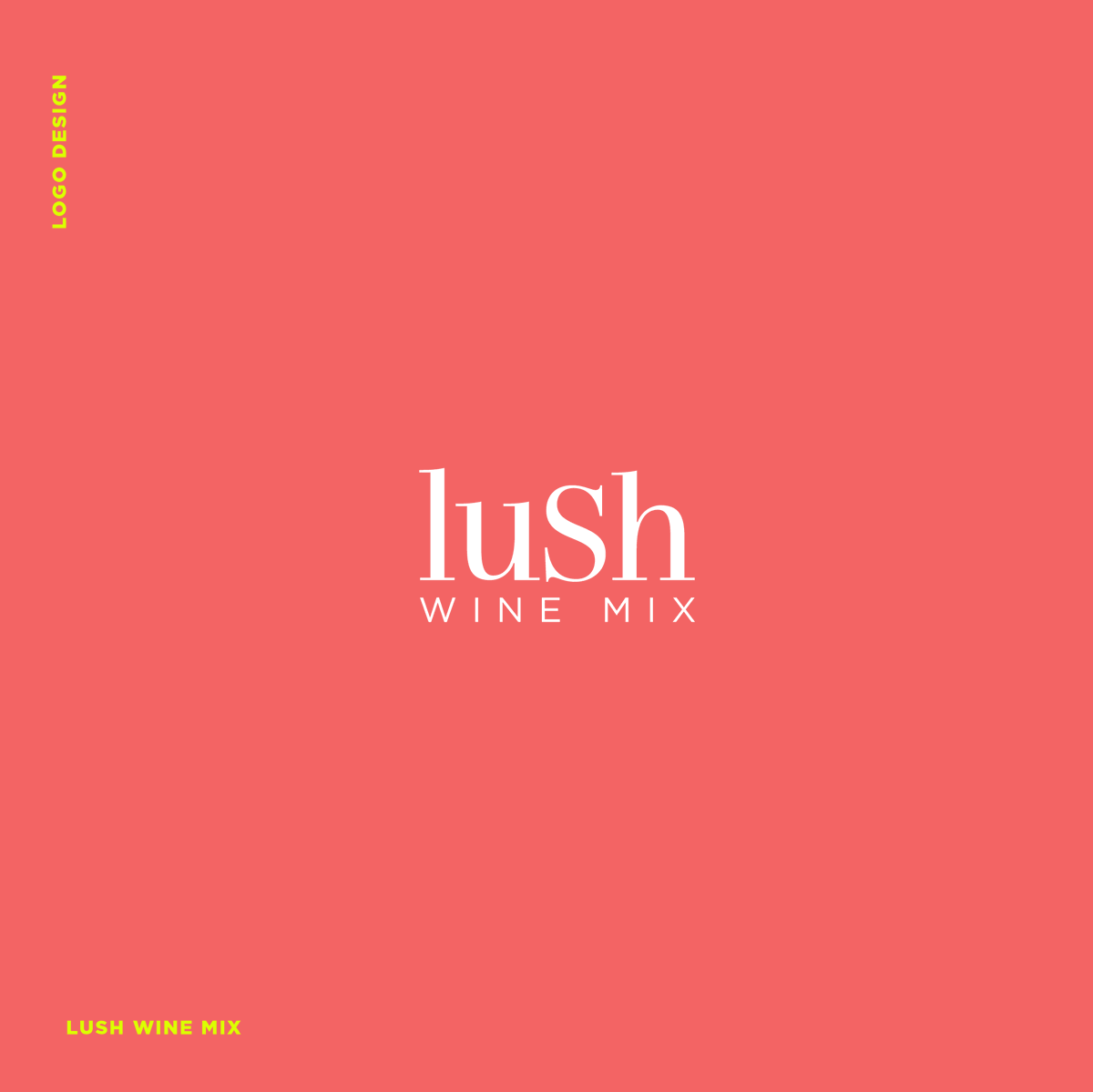 As part of a full packaging redesign for Lush Wine Mix, we proposed an update to the logo to enhance the new packaging. We love that it maintained the essence of the old logo in subtle ways while elevating the overall look. . . #logodesign #designagency #womenowned #design