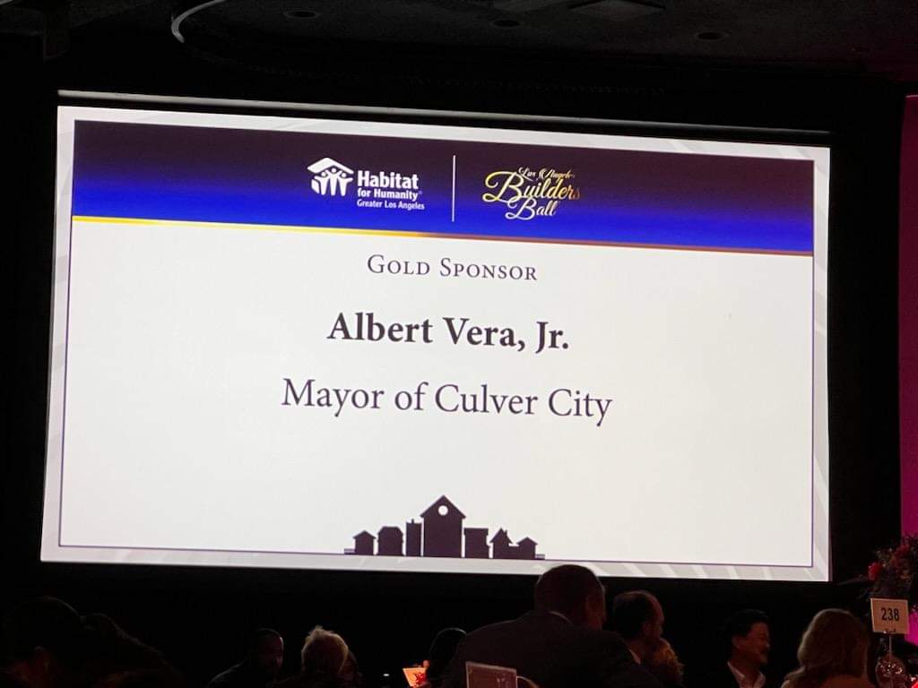 AlbertVeraJr's tweet photo. We were honored to attend and help sponsor Habitat for Humanity of Greater Los Angeles's #BuildersBall. It is an evening to raise awareness and funds to help empower families and build strength and stability in our communities through homeownership. https://t.co/GHSdJYpsdZ