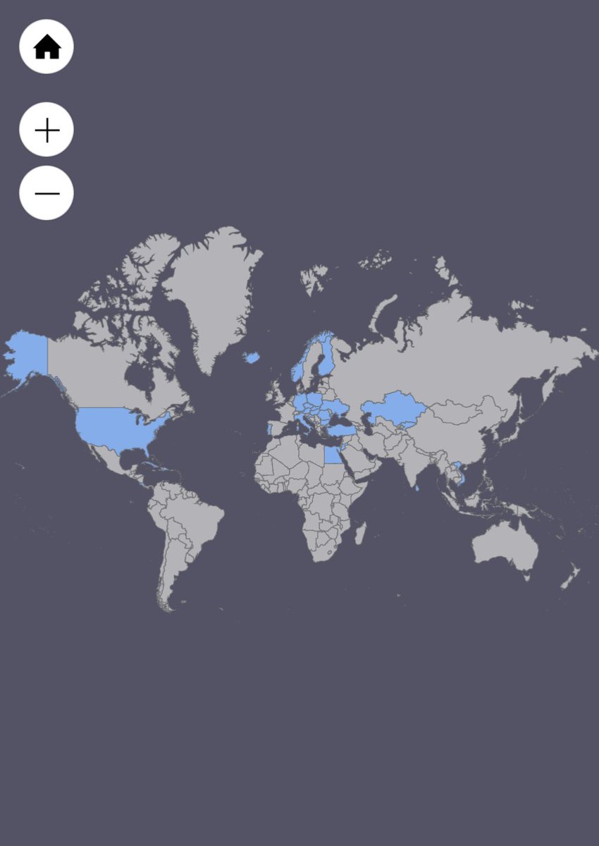 lemberglion's tweet image. So many places to visit. #travelmap