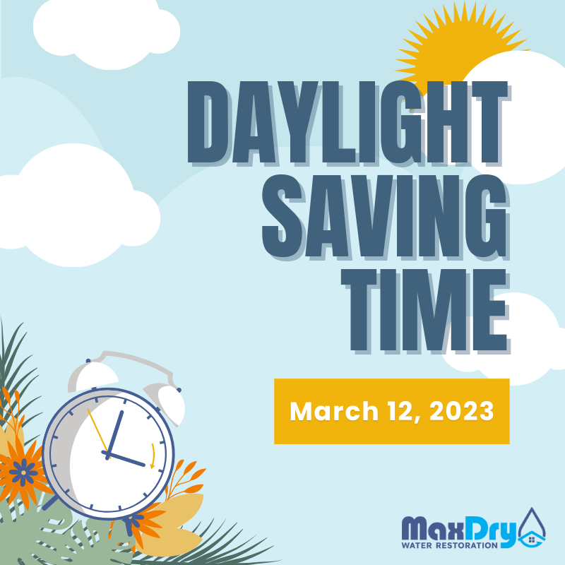 MaxDry_atl's tweet photo. Daylight Saving Time is this Sunday, March 12th! Don’t forget to turn your ⏰ forward.

More daylight? ☀️ We’ll take it! 😎 👍

#daylightsavingtime #springforward #springisintheair #spring #maxdry #restorationcompany #alpharetta #georgia https://t.co/4Fe8vTaW4J