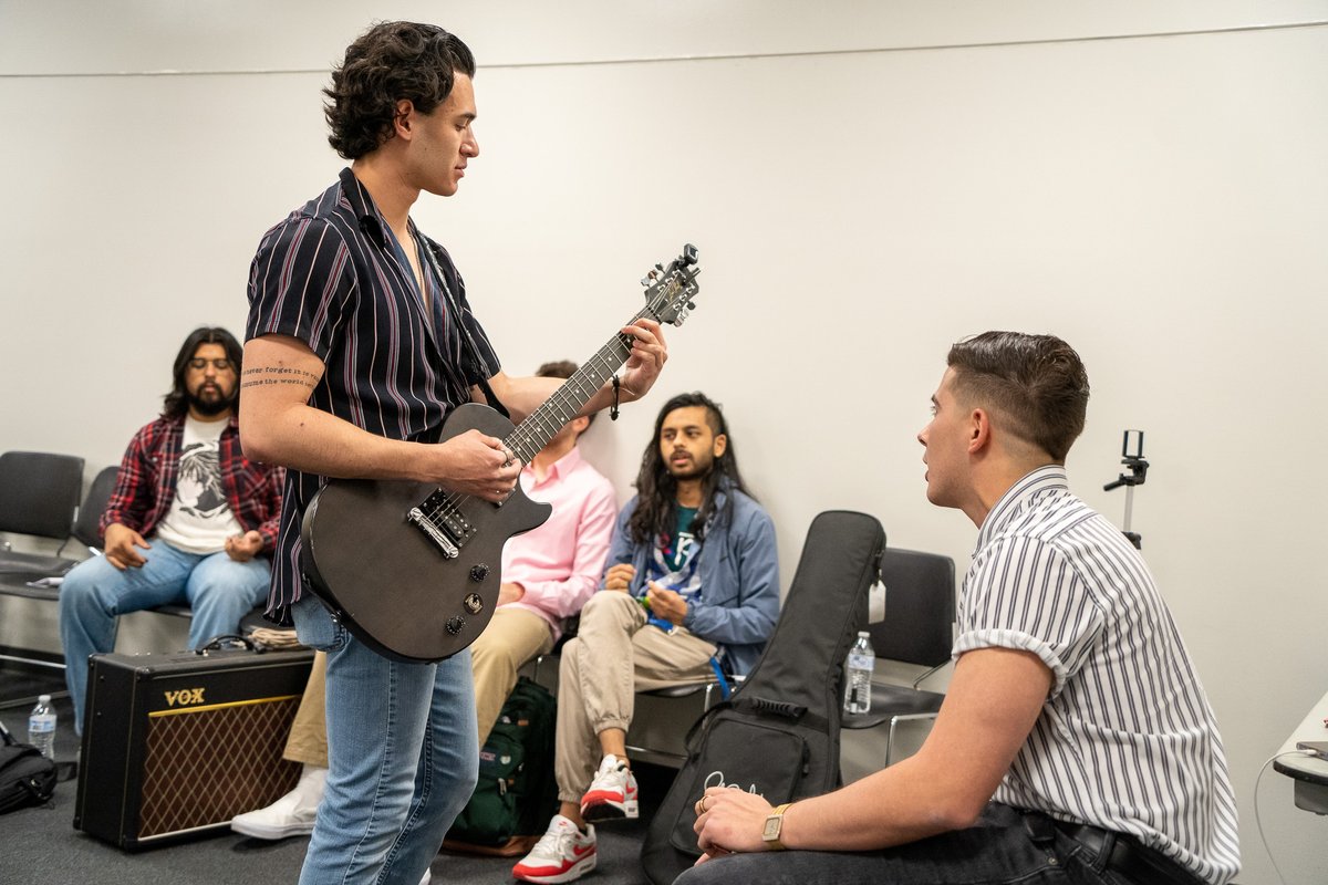 StMarysU's tweet photo. Calling all #StMU bands! The Battle of the Bands deadline has been extended through Sunday, March 12. Don't miss the chance to earn your spot on the Fiesta Oyster Bake stage. https://t.co/PRa4jZQHpD
#StMUAlumni #FOB23 #fiesta #sanantonio https://t.co/5xop2aJgjq