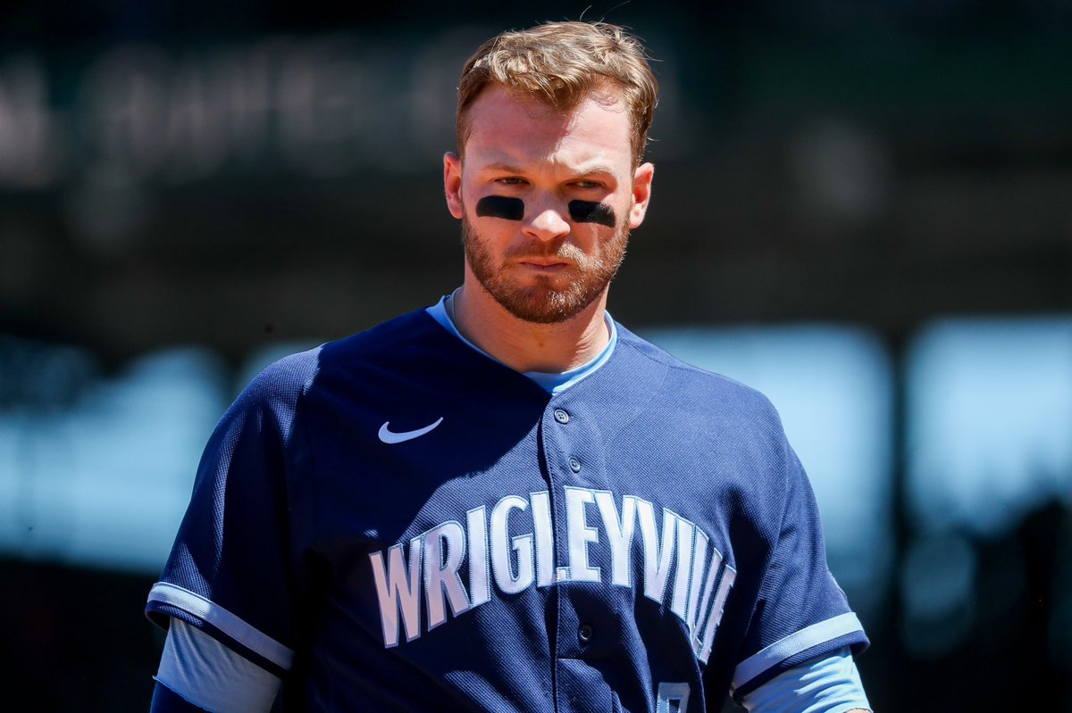 CubsZone's tweet image. Ian Happ on staying a Cub: 

“As a player who's only known this, you feel pretty at home in the organization and with the group. It would be weird to wear another jersey; I would love to stay here and I would love to be a part of the next great Cubs team, but we'll see.”