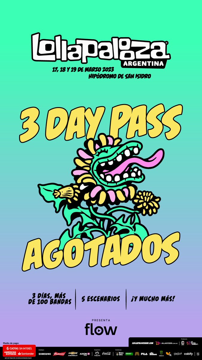 Lollapalooza Argentina tweet media