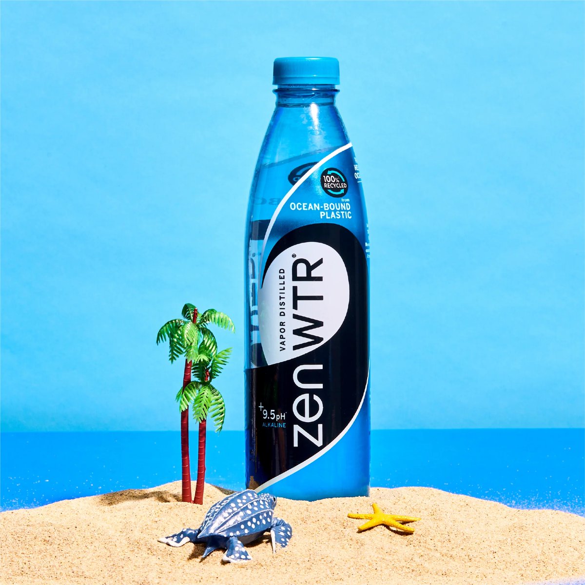 Find your inner peace with every sip of ZenWTR! @drinkzenwtr #hydration #wellness #mindfulness #recycled