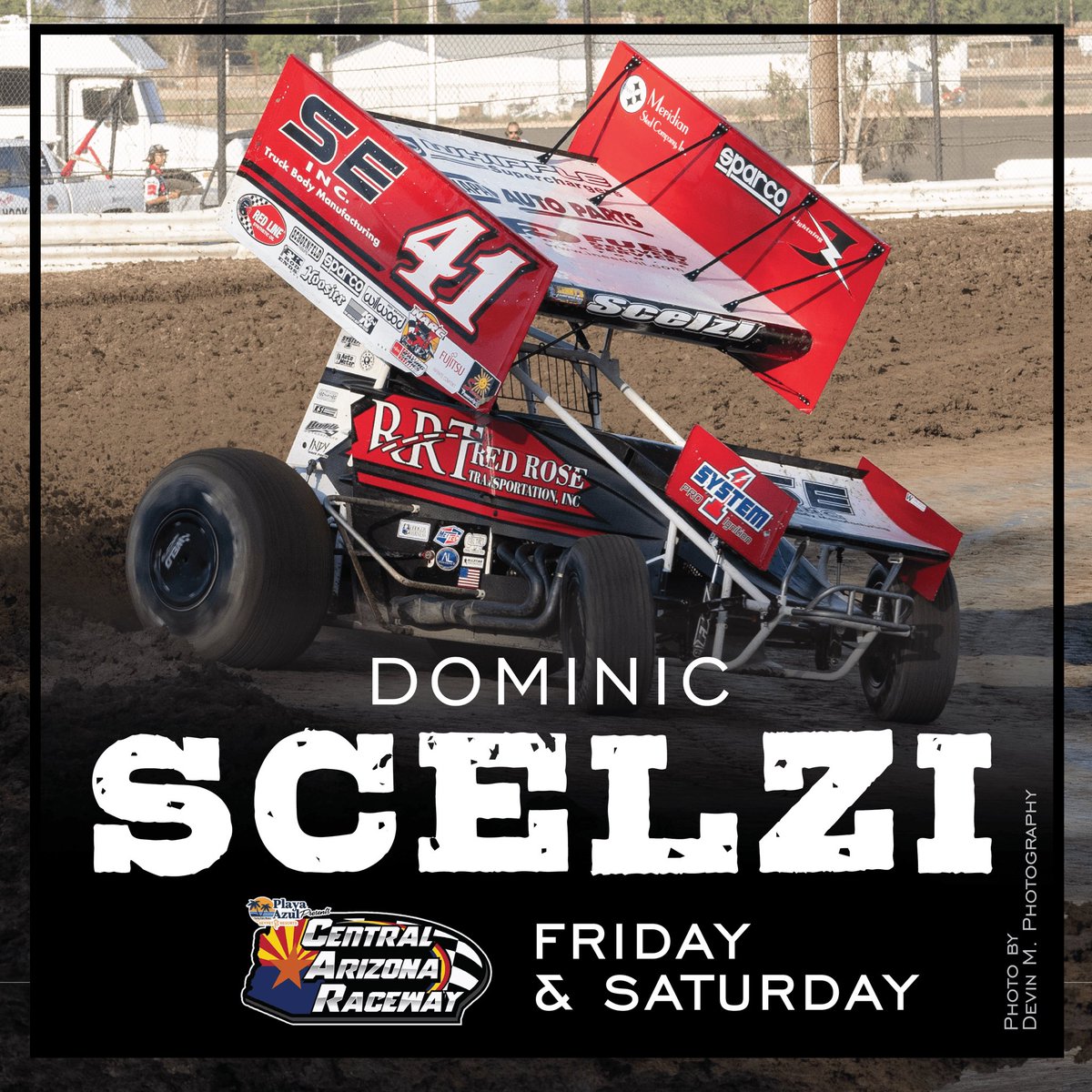 The season starts today for Dominic Scelzi, who is competing in the desert with the ASCS Southwest Region! #TeamILP