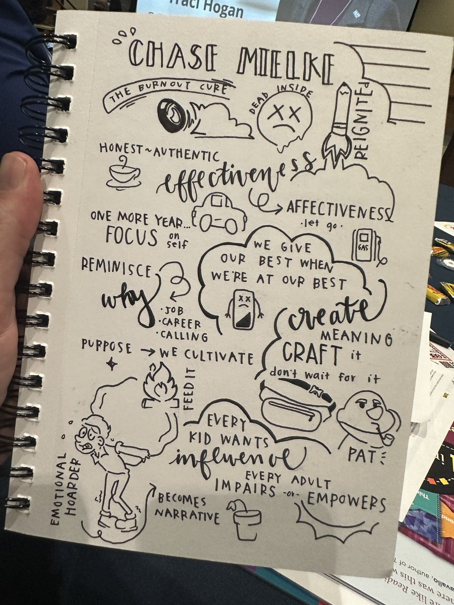 The keynote on burnout with @ChaseMielke was everything I needed this morning. @SCASCD #beInspired #loveSCschools