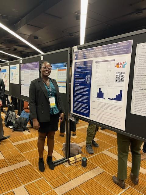JHPedsResearch's tweet photo. Great work by @elisetirza, postdoc in @HopkinsKids divisions of AYAM and Peds-ID, and her team (including mentors @AllisonAgwu @MariaTrent5)! Research presented yesterday during the #SAHM23 poster session! BRAVO! 👏 https://t.co/ic1p4xZS8f