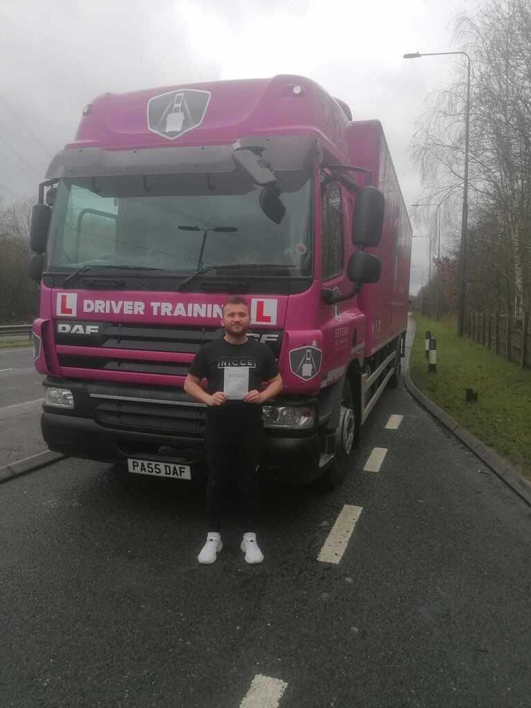 Congratulations Jamie for passing your category C licence today. Very best wishes for your future driving career. 
ift.tt/sKxGmAi
#drivertraining #LGV #lgvtraining