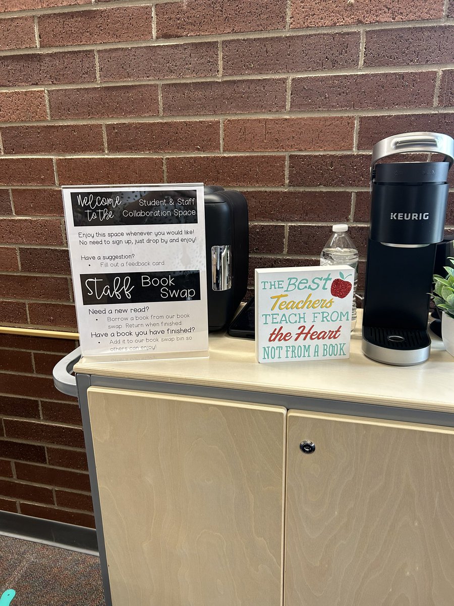 My favorite part of the week came during a visit to <a href="/TZPrincipal/">Shelly Butcher</a>. <a href="/MrsEmerysClass/">Kelsey Emery</a> has created such an outstanding library space. The newest addition is a corner for collaboration and coaching. If you can’t find me, I’m probably at Tozer getting coached!