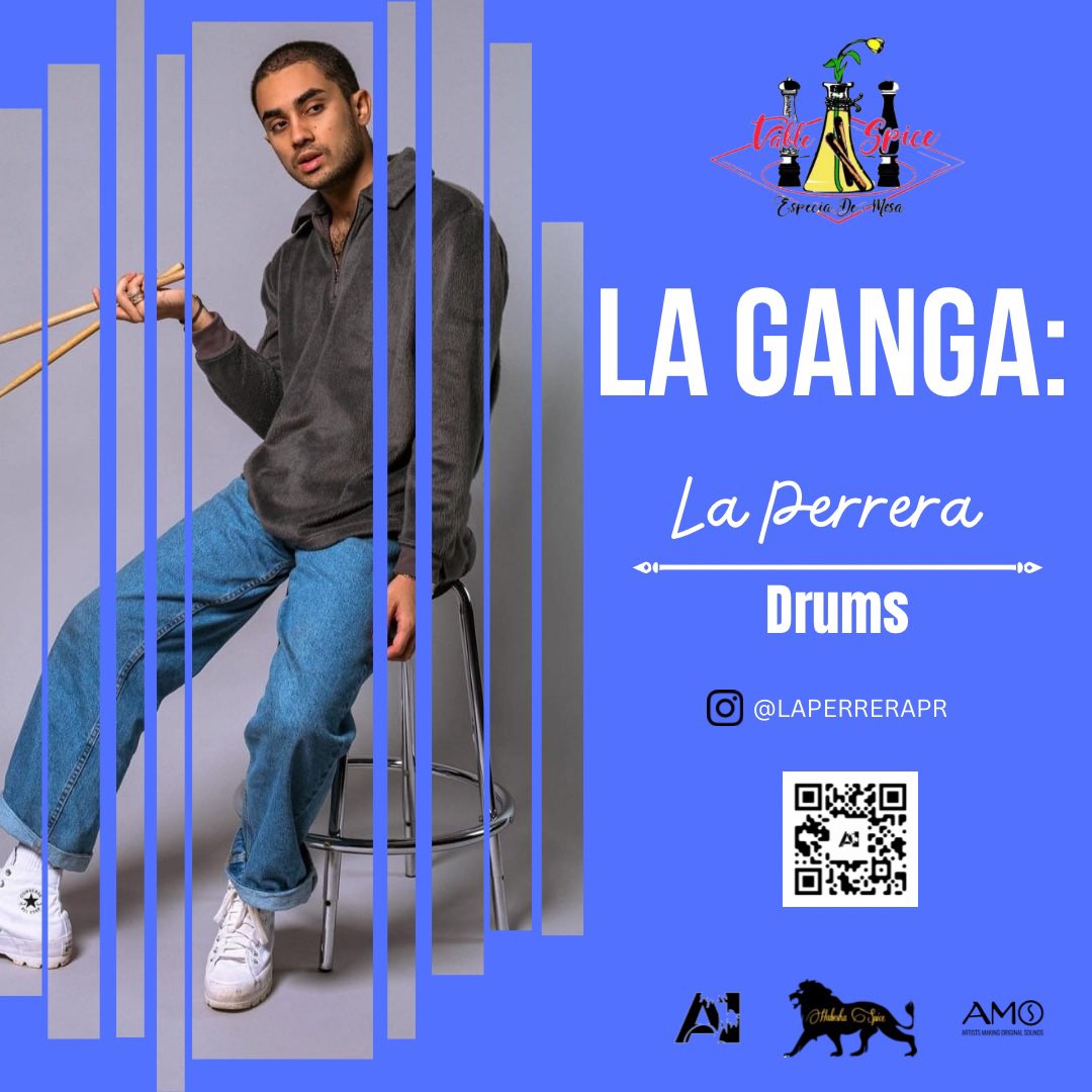 Wo! 🗣️🚨
El viernes que viene me estaré presentando con Banda en vivo por primera vez en Table Spice B&amp;G en Hato Rey

Esta es #LaGanga: 
@AurelioAdasmePR <a href="/laperrerapr/">LA.PERRERA</a> &amp; <a href="/787carlymusa/">Carly Musa ☕️</a> 

RSVP EN <a href="/eventbrite/">Eventbrite</a> (gratis)

eventbrite.com/e/a1-nwg-live-…