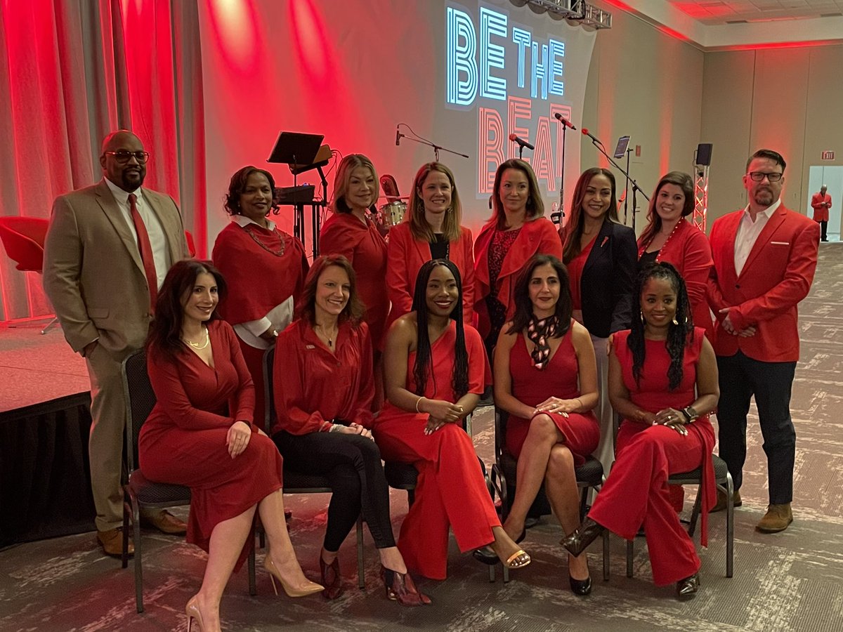 MichiganAHA's tweet photo. We’re rocking our red for #DetroitGoRed with a special tribute to our survivors and all women impacted by heart disease. @GoRedForWomen https://t.co/MOI7pXycMI
