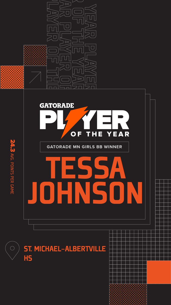 CONGRATULATIONS to Tessa Johnson who has been named the 2022-2023 Gatorade Minnesota Girls Basketball Player of the Year! 

Tessa is the first player from STMA to receive this honor! 

#GatoradePOY #unfinished