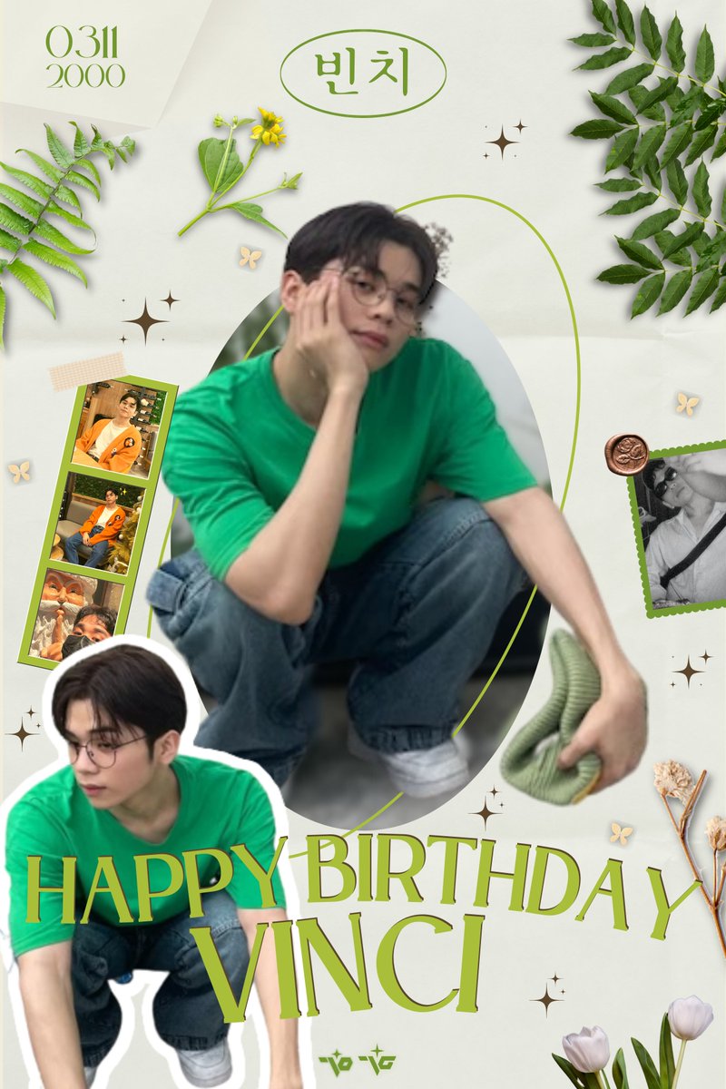 [🎂] VINCI DAY!

The stars have aligned for this bright, bright day! 

To our ace who always puts his best foot forward, 
To our creative boy who is talented from head to toe, 
From the bottom of our hearts and soul, 
Happy Birthday, our Vinci!

AMA2ING Y3AR of VINCI
#VinciTrACE