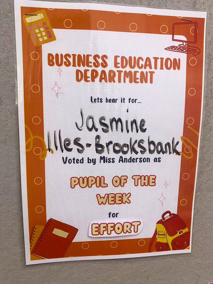 HarrisBusEd's tweet image. Let’s hear it for our business pupils of the week 👏🏻👏🏻👏🏻