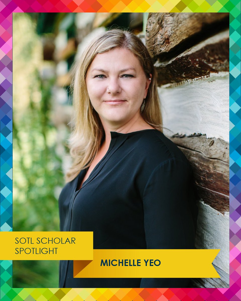 MC_SoTL's tweet photo. **SoTL Spotlight**: Michelle Yeo, SoTL Researcher, Educational Developer and Director of Mokakiiks Centre for SoTL at MRU

*Publication*
Different Paths to Disrupting the Disciplines
https://t.co/m17SgAZfnz

@gabbylindstrom @MRUFaculty @mountroyal4u https://t.co/hebl83iCWq